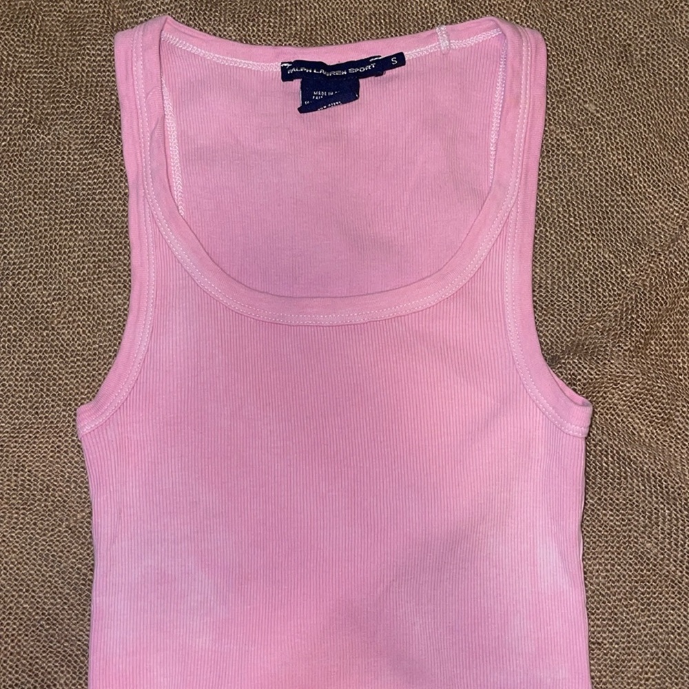 Hand dye Ralph Lauren Sport Tank